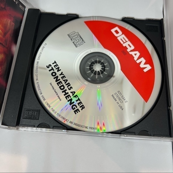 EUC-TEN Years After Stonedhenge (CD, May-1989, Deram (USA) Rare - Picture 2 of 11